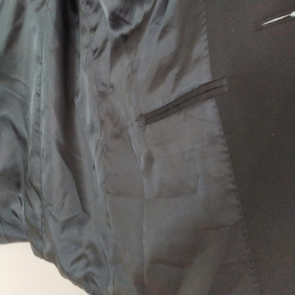 Chaps Black Classic Style Blazer 44L - Picture 5 of 12